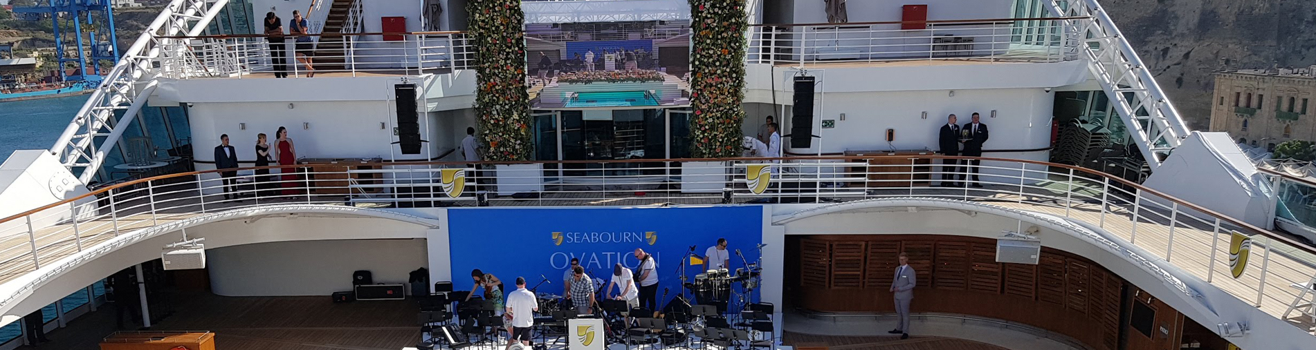 Seabourn Ovation Naming Ceremony